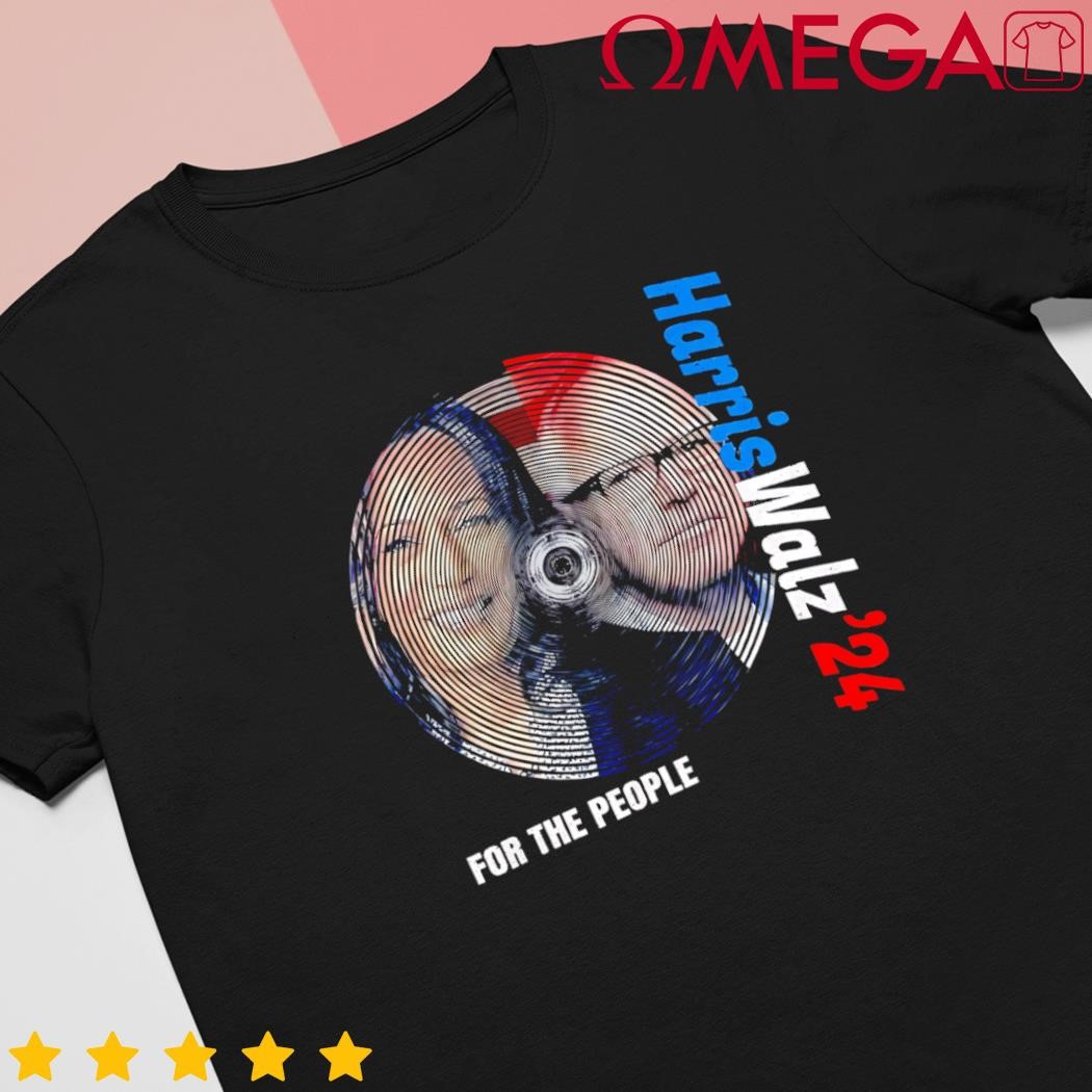 For the people Kamala Harris Tim Waltz 2024 Retro shirt