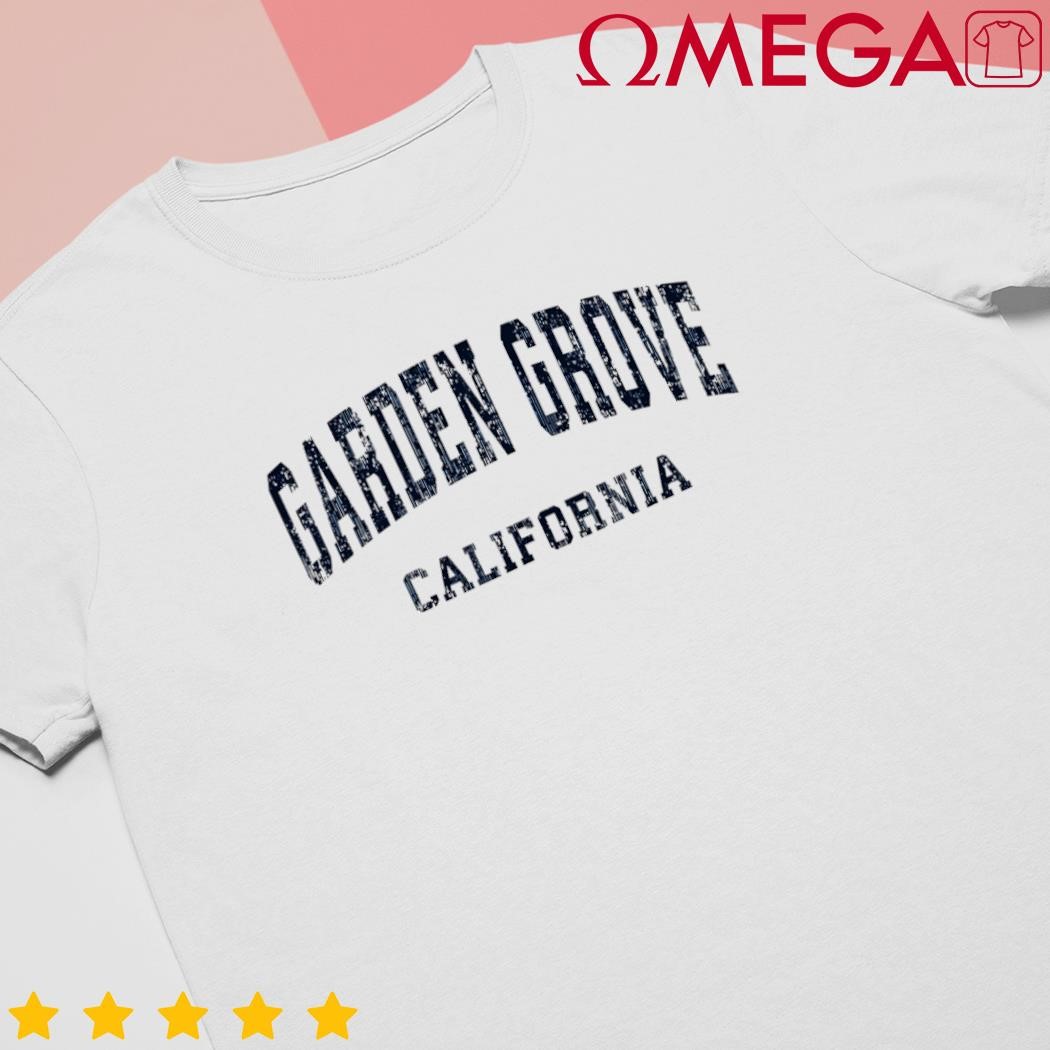 Garden Grove California Ca Vintage Varsity Sports shirt