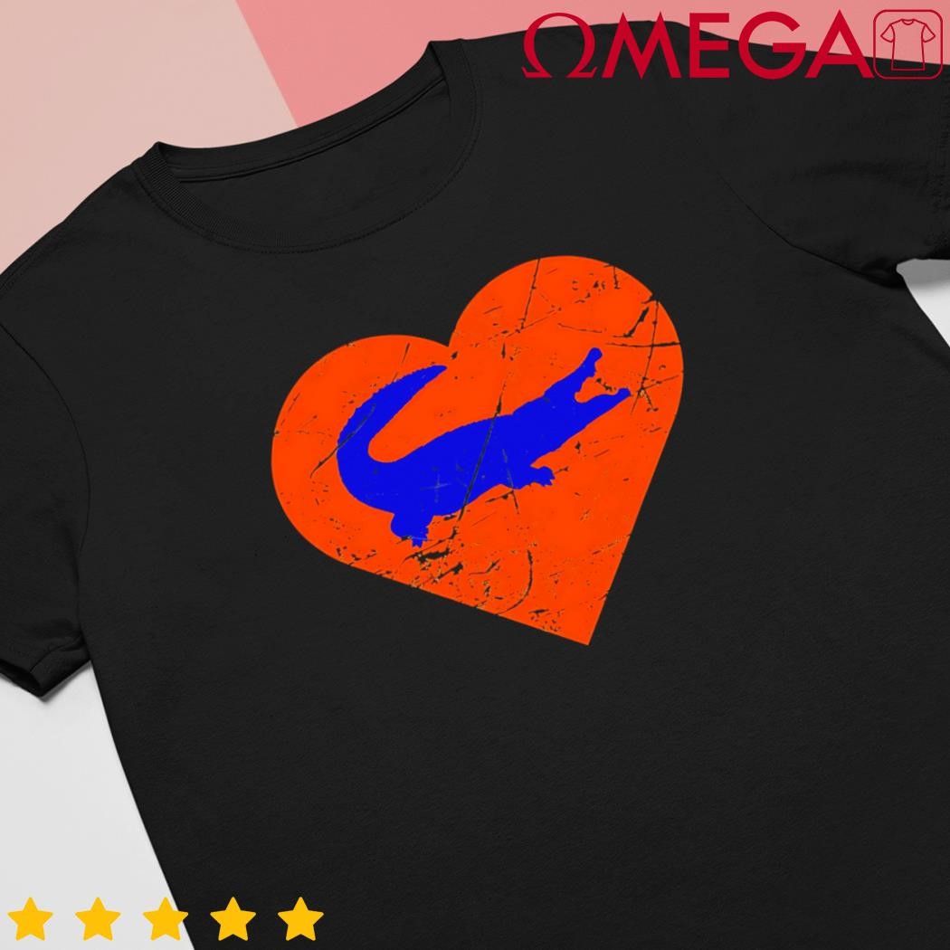 Gators in heart I love Gators shirt