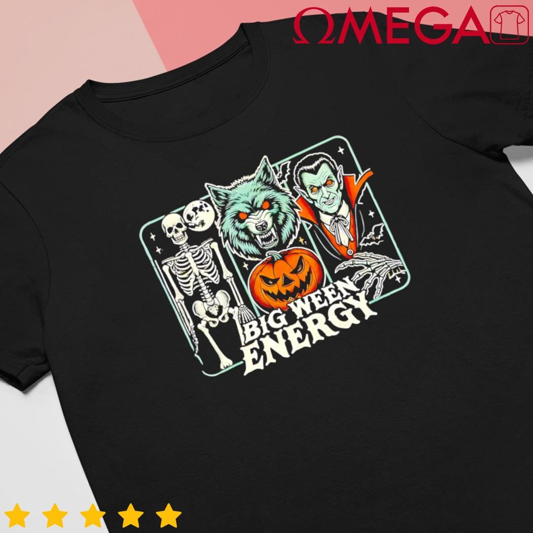 Halloween Big Ween Energy Cartoon shirt