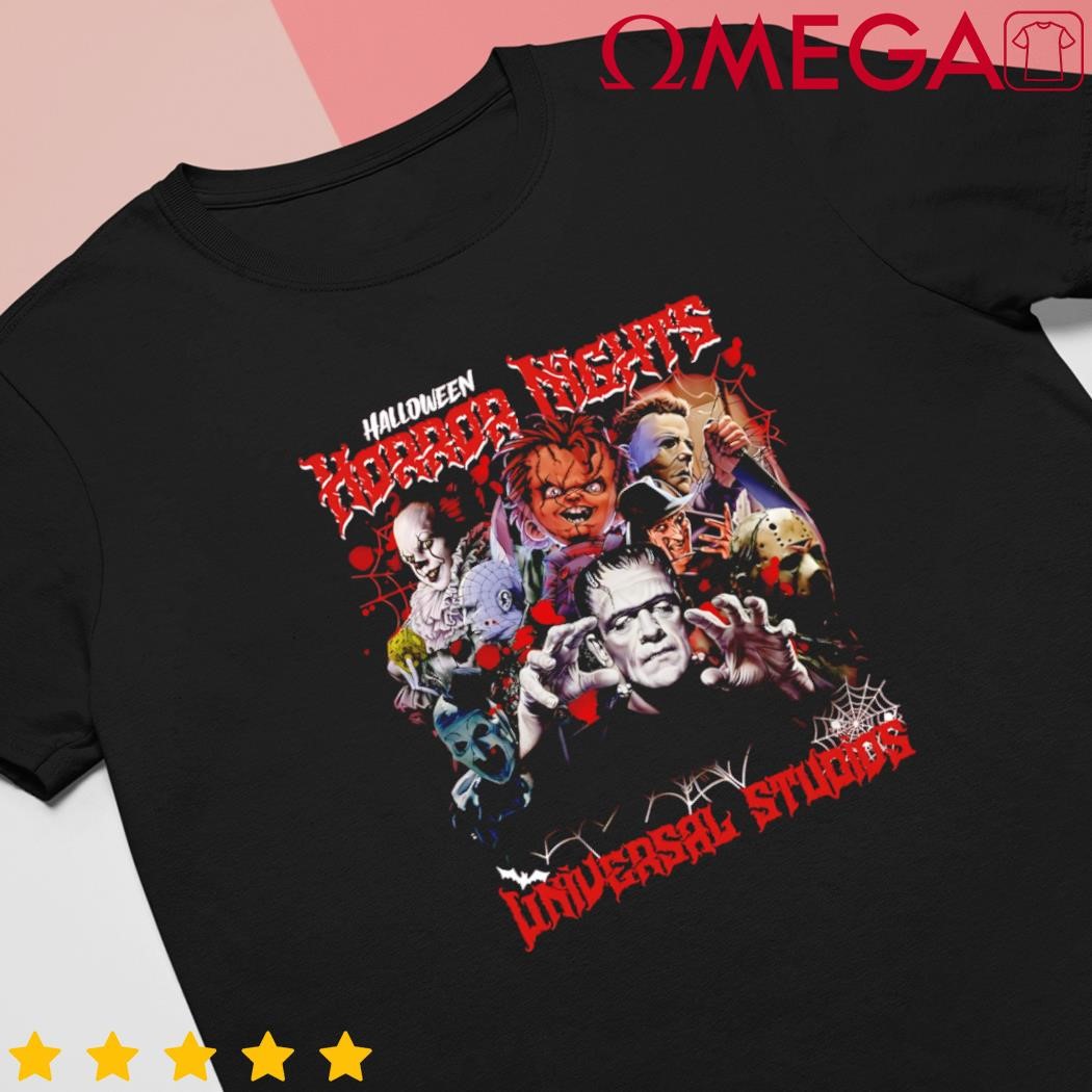 Halloween Horror Nights Universal Horror Characters Halloween Myers shirt