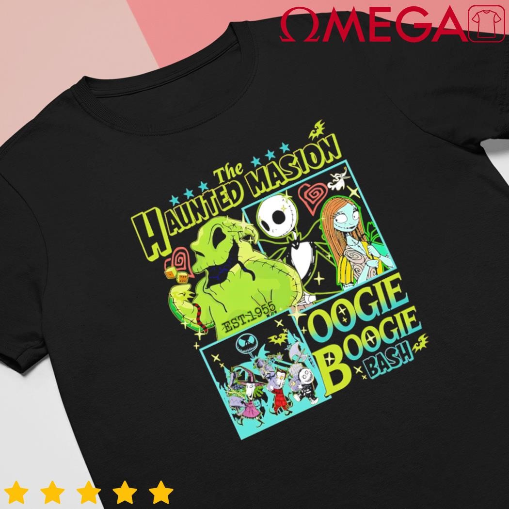 Haunted Mansion Oogie Boogie Bash Halloween Nightmare Characters shirt