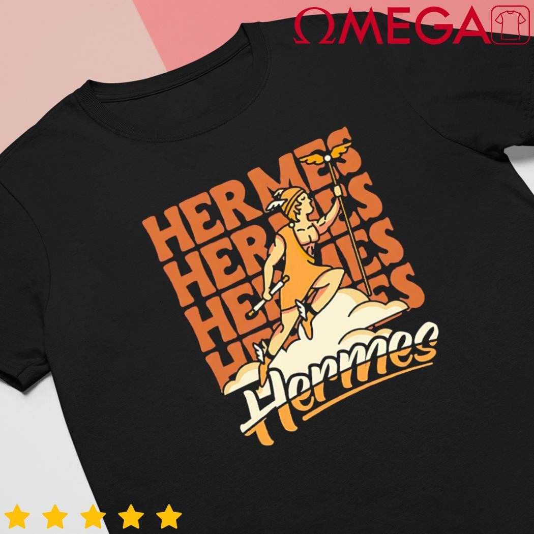 Hermes the swiftfooted greek god of Commerce and Messages cartoon shirt