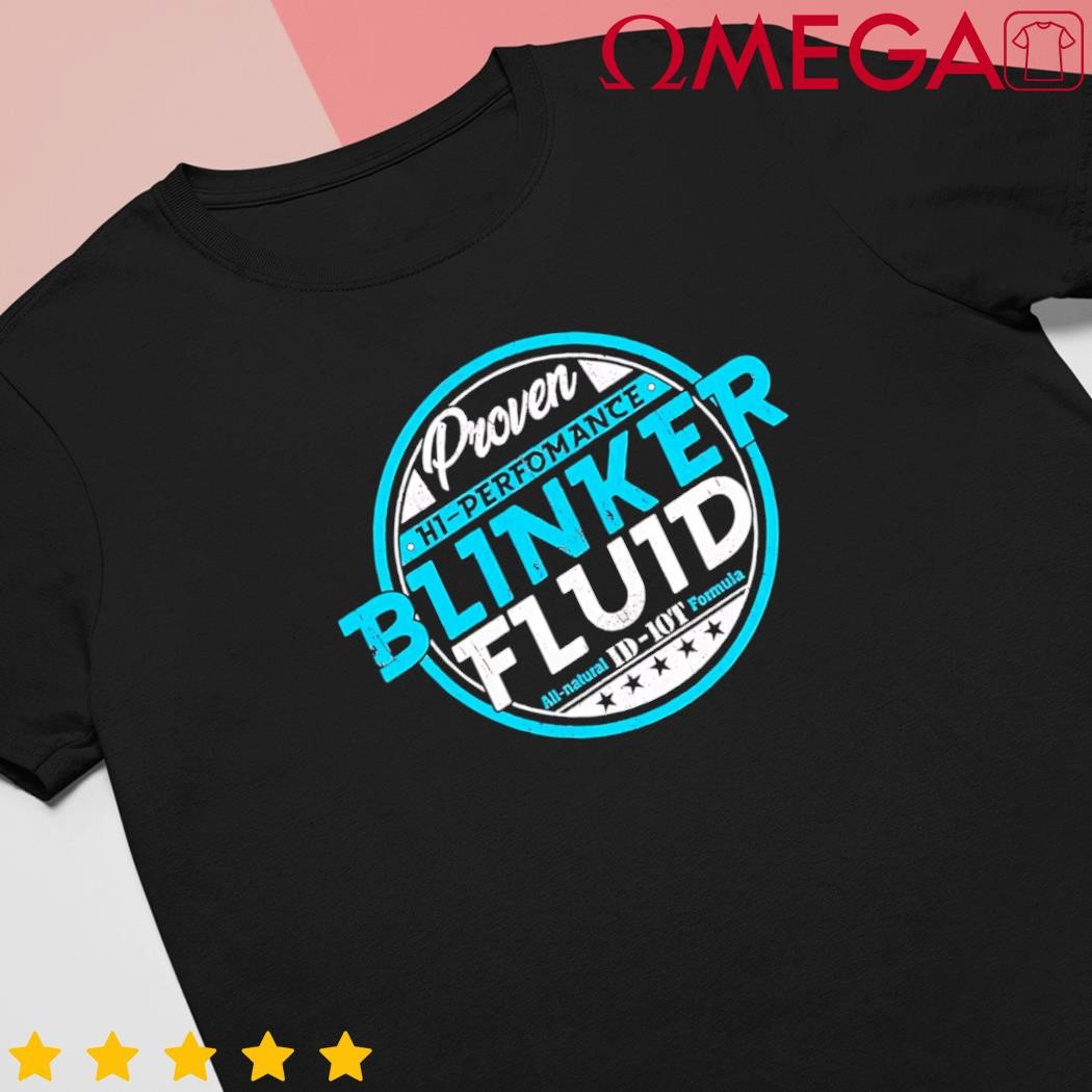 High Performance Blinker Fluid Carguy Funny Blinker Fluid Retro shirt