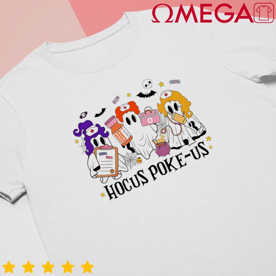 Hocus Pokeus Witch Nurse Halloween shirt