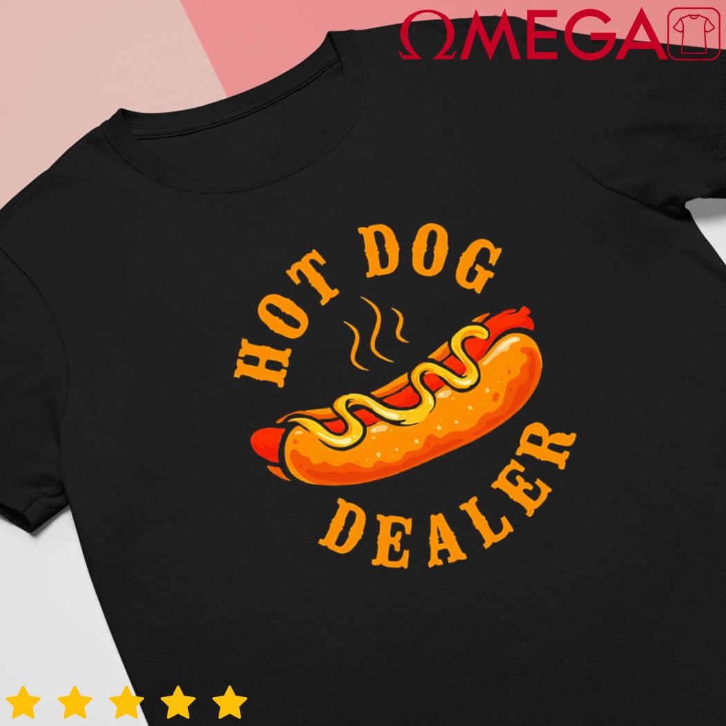 Hot Dog Adult Hot Dog Dealer shirt