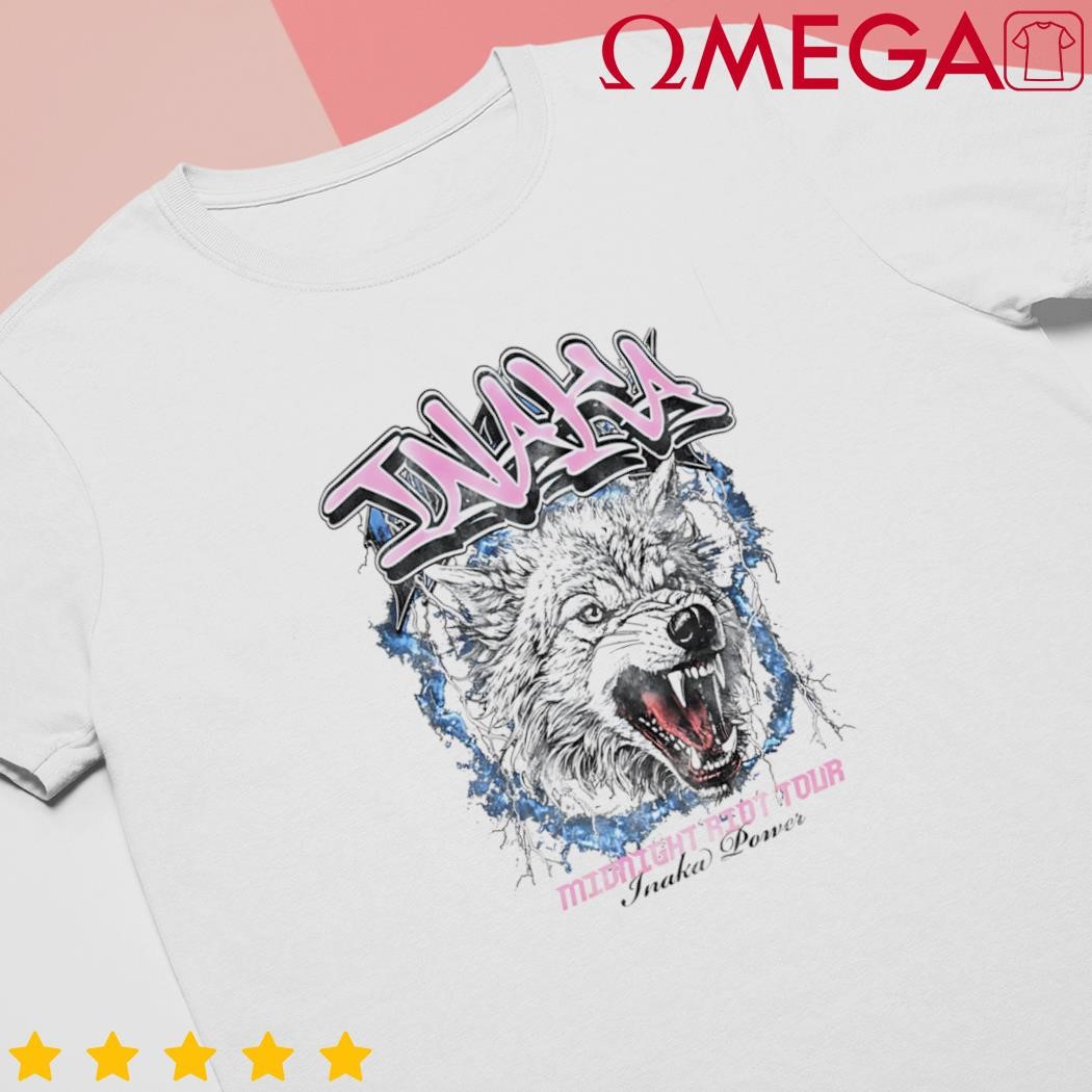 Iinaka lone wolf midnight riot tour shirt