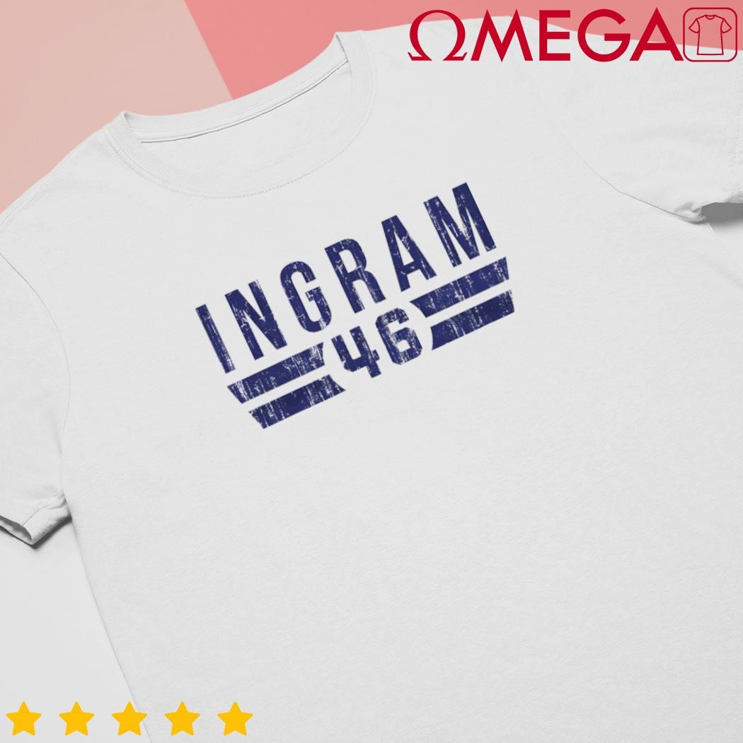 Ja'Marcus Ingram 46 Buffalo Font shirt