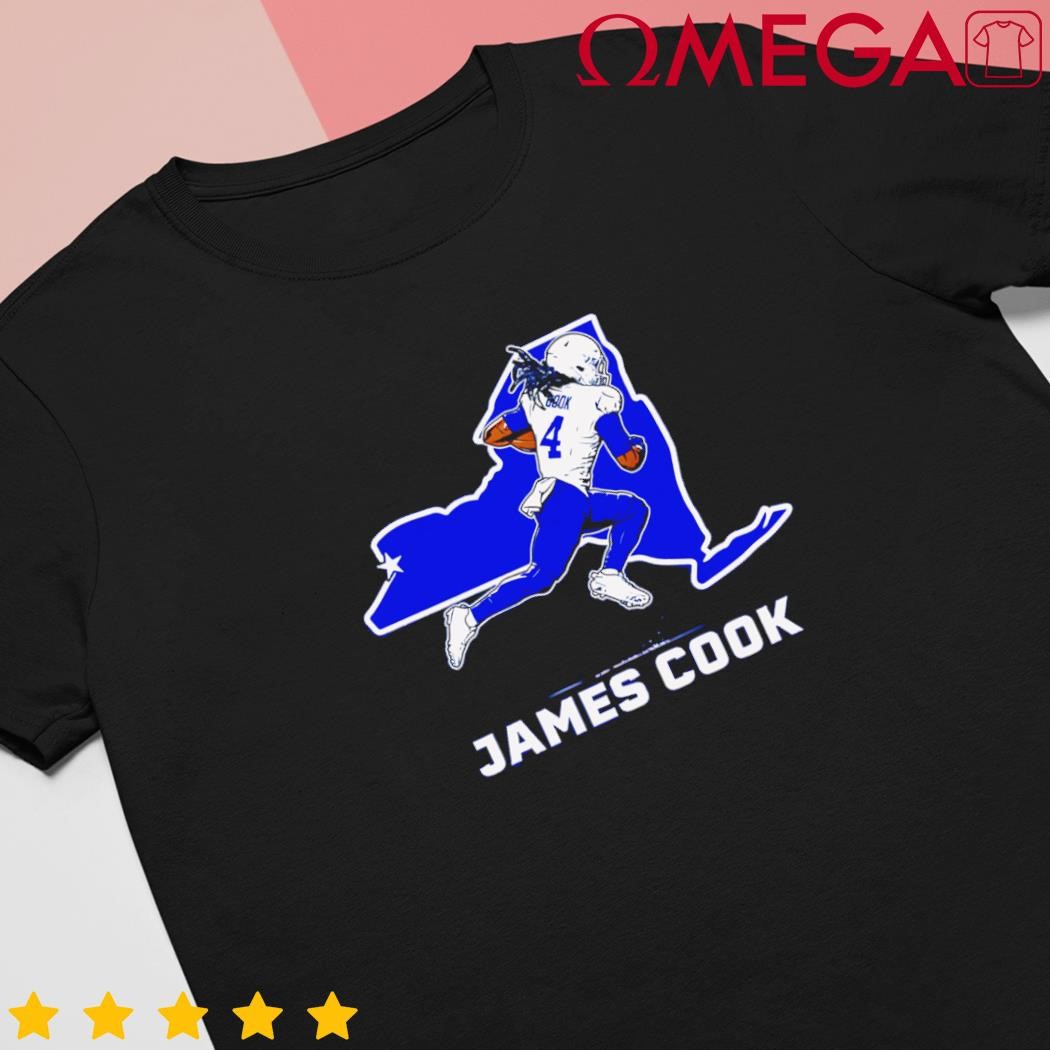 James Cook State Star Buffalo NFLPA shirt