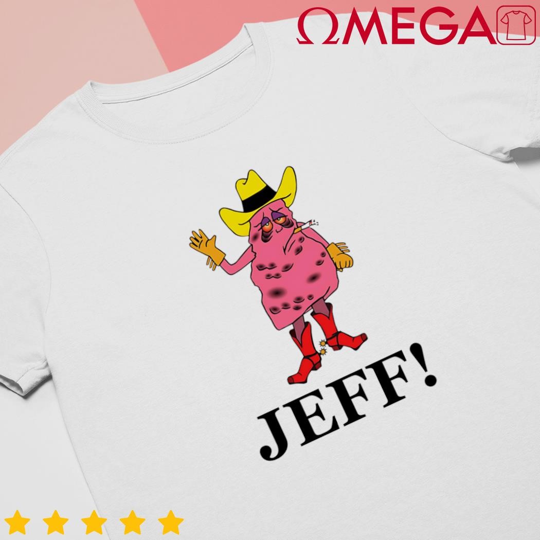 Jeff The Diseased Lung Cartoon shirt