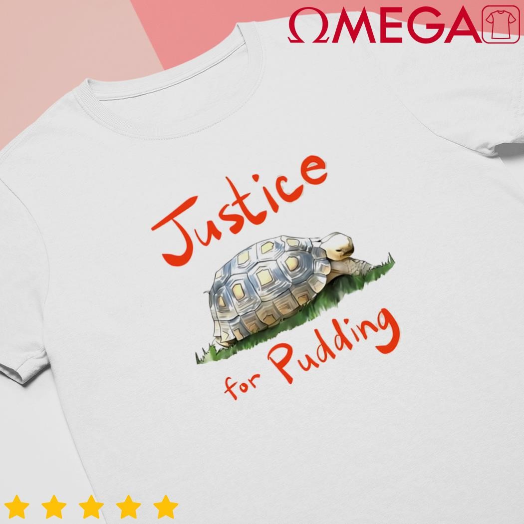 Justice for pudding cartoon shirt