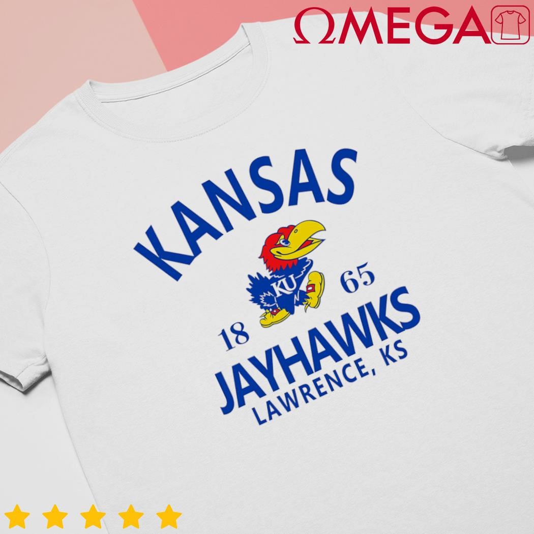 Kansas Jayhawks Lawrence 1865 Retro Logo shirt