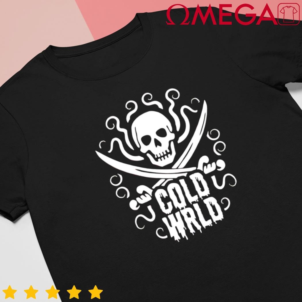 Korey Steed Cold Wrld Skull shirt