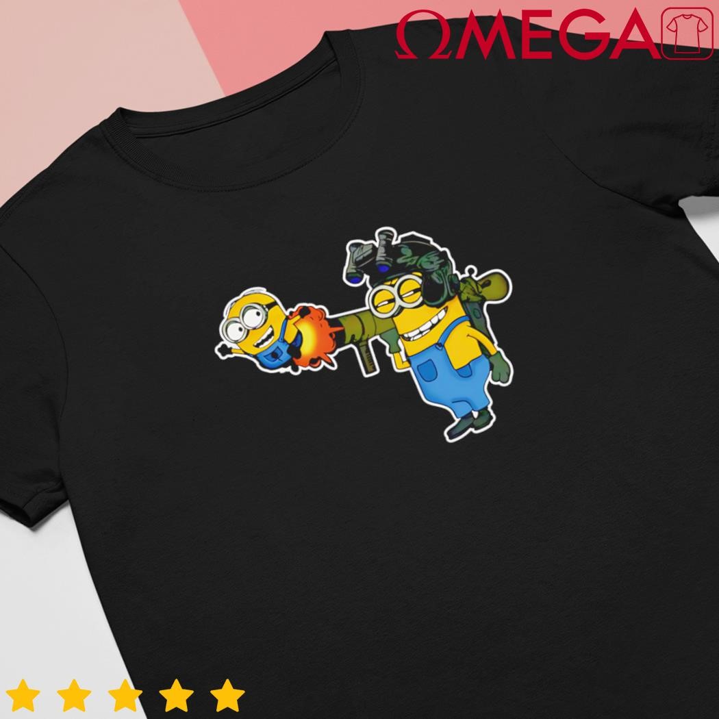 Minions boom cartoon funny meme shirt