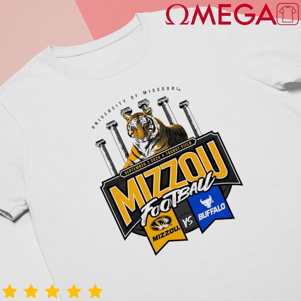 Mizzou Tigers Champion 2024 Mu vs Buffalo official game day white t-shirt