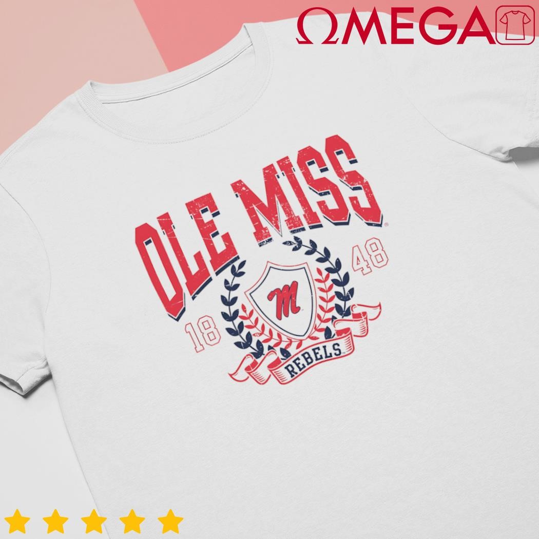 Ole Miss Rebels 1848 logo retro shirt