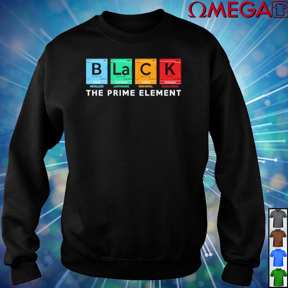 black the prime element shirt