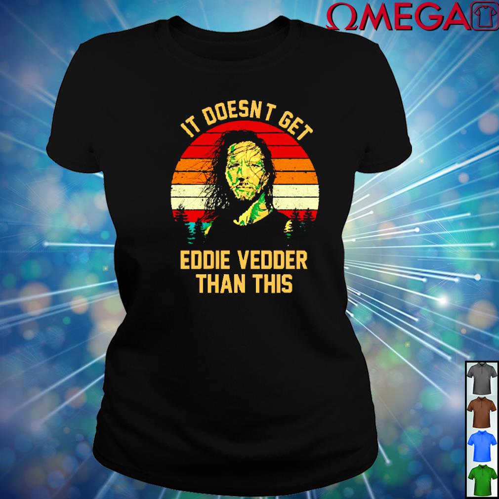 t shirt eddie vedder