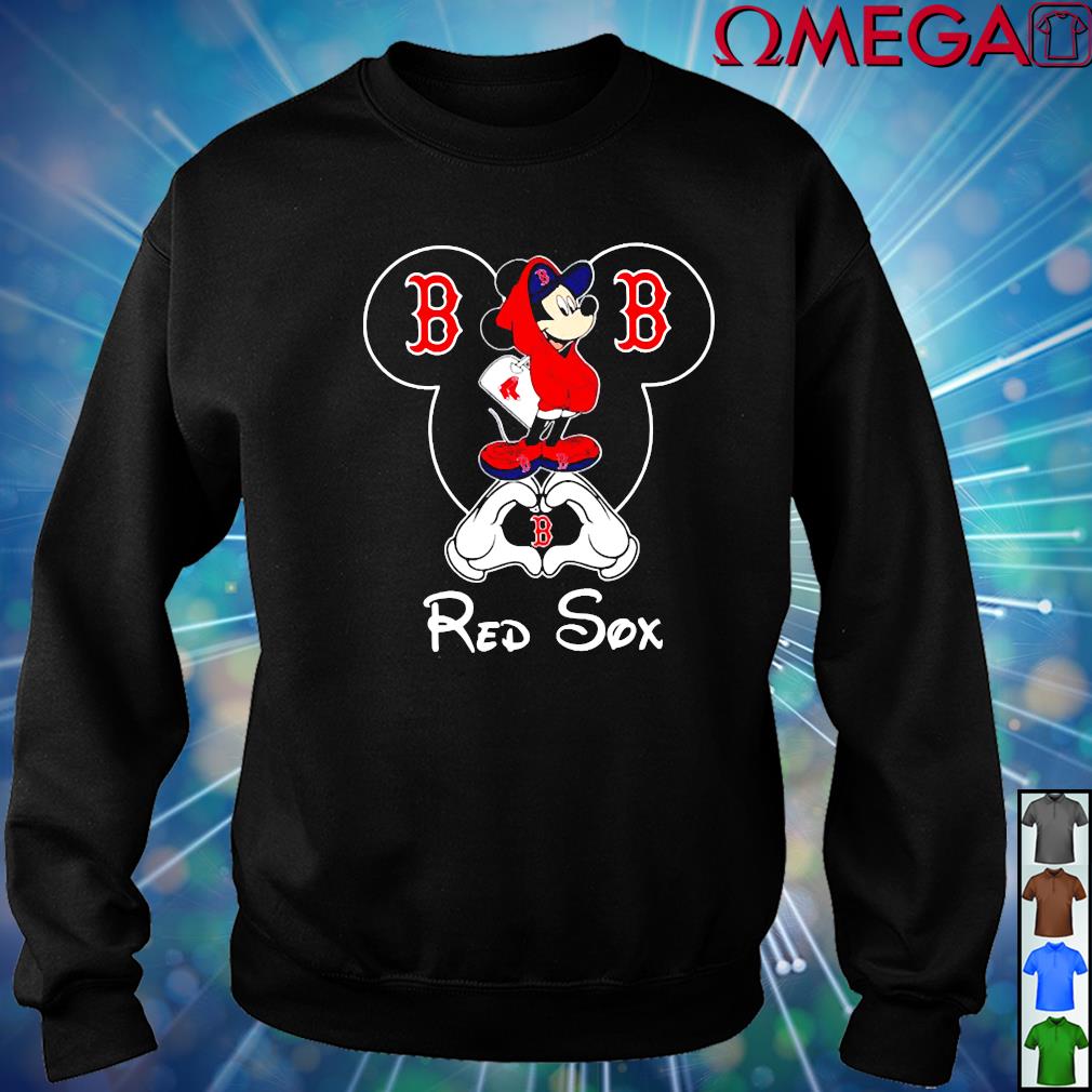 Disney Mickey Mouse Boston Red Sox shirt, hoodie, sweater, long sleeve and  tank top